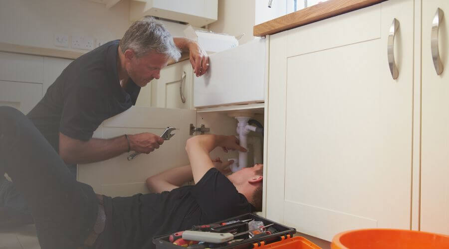 Professional burst pipe repair services in South Range, WI